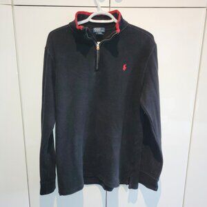 Polo Ralph Lauren Estate-Rib Quarter-Zip Pullover Boys XL (18-20)